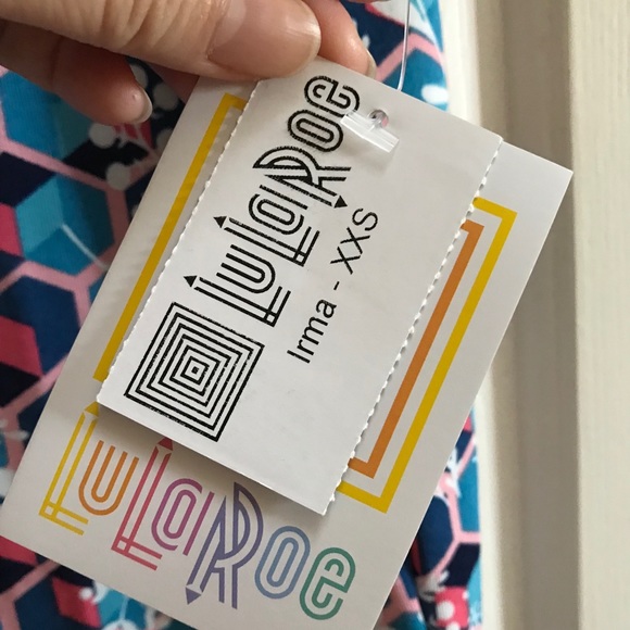 NWT Super pretty Lularoe Irma! - Picture 3 of 3